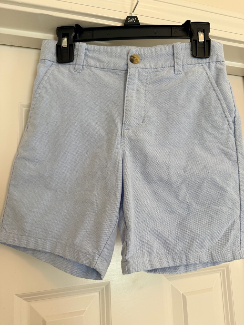 Janie & Jack Boys size 7 Chambray Blue Casual Shorts